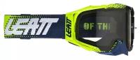 Очки Leatt Velocity 6.5 Lime/Blue Light Grey 58% (8021700320)