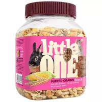 Лакомство для кроликов, хорьков, грызунов Little One Snack Puffed grains