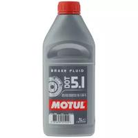 MOTUL 105836 Жидкость тормозная MOTUL 1л DOT 5.1 Brake Fluid (DOT 3/DOT 4)
