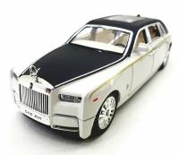 Машинка коллекционная Rolls-Royce Phantom Ролс-Ройс Фантом CheZhi 1:24, открываются двери, капот, багажник, свет, звук, инерционная