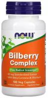 NOW Foods Bilberry Complex 100 капсул