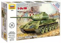 Сборная модель Звезда Советский танк Т-34/85, 1/72 5039