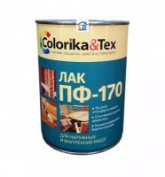 Лак ПФ-170 глянцевый 0,8 л "Colorika&Tex"