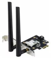 Сетевой адаптер ASUS PCE-AX3000 90IG0610-MO0R10 WI-FI 802.11ax, 2402 + 574Mbps, PCI-E Adapter, 2 антенны