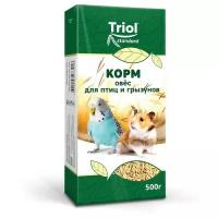 Корм Triol Тriol Standard для птиц и грызунов "Овёс", 500г