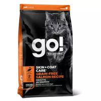 Go! Natural Holistic GO! Skin + Coat Grain Free Salmon Recipe CF - Корм для котят и кошек с лососем - 3,63 кг