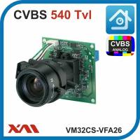 VISION HI-TECH VM32CS-VFA26 Color 2.6-6 мм (Модульная/Бескорпусная) 540 Твл. Камера видеонаблюдения