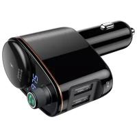 Baseus Locomotive Bluetooth MP3 Vehicle Charger Black CCALL-RH01