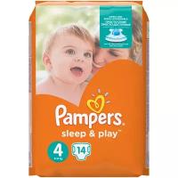 Подгузники Pampers Sleep&Play Maxi 14шт