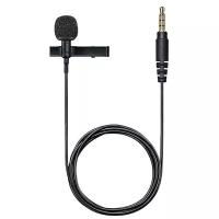 Shure MVL-3.5MM конденсаторный петличный микрофон с разъёмом 3.5' для записи на мобильный телефон или планшетный компьютер