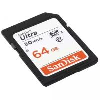 Карта памяти 64Gb - SanDisk Ultra Secure Digital XC Class 10