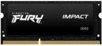 Оперативная память KINGSTON SO-DIMM DDR3L 4Gb 1866MHz pc-15000 FURY Impact (KF318LS11IB/4)