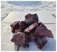 Яшма колотая камни для бани сауны сорт премиум 7-14 см 10 кг