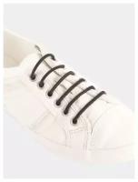 Шнурки для обуви, эластичные, резиновые, круглые