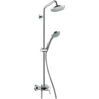 Душевая стойка hansgrohe Croma 100 Showerpipe 27154000, хром хром 1600 мм