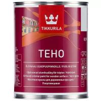 Краска масляная Tikkurila Teho Oljumaali влагостойкая моющаяся полуглянцевая бесцветный 0.9 л