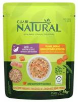 Guabi Natural влажный корм для кошек, курица, лосось, цельнозерновые злаки и овощи 85 гр*6 шт