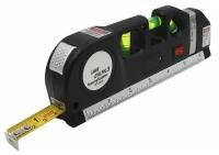 Уровень лазерный Laser Level Pro 3 вертикальный, лазерный уровень, линейка, нивелир