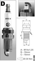 BRISK DOX15LE-1 Свеча зажигания