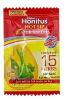 Безопасный порошок для лечения простуды "Honitus Hot Sip" от бренда Dabur