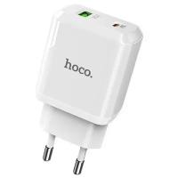 Сетевое зарядное устройство Hoco N5 Favor, 20 Вт, white