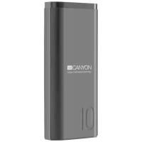 Canyon Внешний аккумулятор Power Bank 10000 мАч Canyon CNE-CPB010B черный