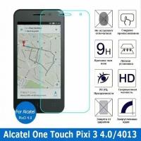 Защитное стекло для Alcatel One Touch Pixi 3 4.0/4013 (0.3 мм)