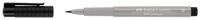 Faber-Castell ручка капиллярная Pitt Artist Pen Brush B, 167472, серый цвет чернил, 1 шт