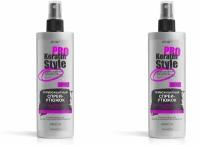 Витэкс Спрей-утюжок для выпрямления волос Keratin Pro Style, средняя фиксация, 200 мл - 2 шт