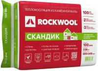 Утеплитель Роквул Лайт Баттс Скандик 100х600х800 мм 2,88 кв.м
