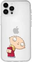 Чехол для iPhone 12 Pro Max "Стюи Гриффин / Stewie Griffin" с полной защитой камер