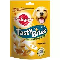 Лакомство для собак Pedigree Tasty Bites хрустящие подушечки с курицей