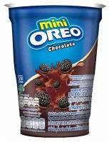 Печенье OREO Mini Chocolate Cream с шоколадным кремом (Индонезия), 61,3г