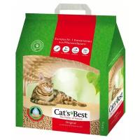 Наполнитель комкующийся древесный Original, Cats Best, без запаха, 2,1 кг 5 л