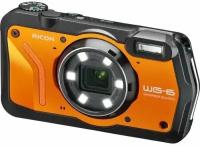 Водонепроницаемый фотоаппарат Ricoh WG-6 GPS оранжевый