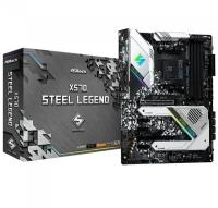 X570 STEEL LEGEND, Socket AM4, AMD X570, 4xDDR4-3200, HDMI+DP, 2xPCI-Ex16, 3xPCI-Ex1, 8xSATA3(RAID 0/1/10), 3xM.2, 8 Ch Audio