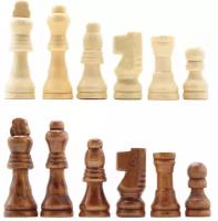 Набор шахматных фигур Фабрика Игр деревянные M (высота короля 4,7 см)