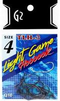 Крючки форелевые для джиг-головок G2 Light Game Hook #4 (1уп/10шт) / новинка / Японская технология / Ультраострые / Химическая заточка / Ловля форели / Для силиконовых приманок