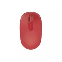 Беспроводная компактная мышь Microsoft Wireless Mobile Mouse 1850, red