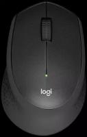 Беспроводная мышь Logitech M330s Silent Plus Black, черный