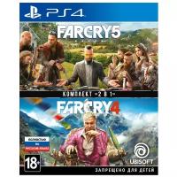 Far Cry 4 + Far Cry 5 [PS4, русская и английская версия]