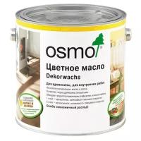 Масло OSMO Dekorwachs Transparente, 3168 дуб антик, 2.5 л, 1 шт