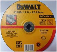 Диск зачистной по металлу Dewalt 230x7x22.23 мм