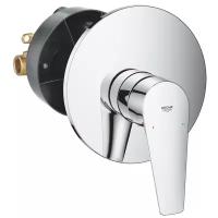 Смеситель для ванны Grohe BauEdge 29078001 серебристый