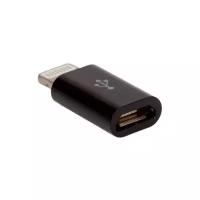 Разъем BLAST microUSB - Lightning (BMC-606), черный