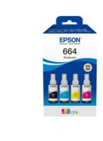 Чернила Epson L100/110/200/210/300/355/550/555 (O) 4 цвета мультипак C13T66464A