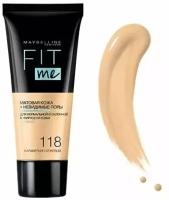 MAYBELLINE Тональный крем Fit Me 118, 30 мл