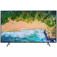 40" Телевизор Samsung UE40NU7120U 2018 LED, HDR, черный уголь