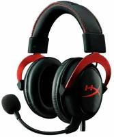 Игровые наушники HyperX Cloud II red