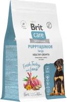 Сухой корм для щенков крупных пород Brit Care Dog Puppy&Junior L Healthy Growth​, с индейкой и ягненком 3 кг